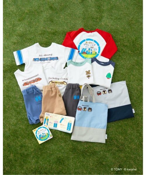 b・ROOM / ビールーム ショート・ハーフ・半端丈パンツ | 【あつまれ！プラレールズ】【ともパン】レールズ・ジョーケーズ/4分丈パンツ | 詳細24