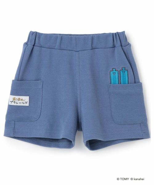 b・ROOM / ビールーム ショート・ハーフ・半端丈パンツ | 【あつまれ！プラレールズ】【ともパン】レールズ・ジョーケーズ/4分丈パンツ | 詳細3