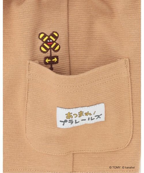 b・ROOM / ビールーム ショート・ハーフ・半端丈パンツ | 【あつまれ！プラレールズ】【ともパン】レールズ・ジョーケーズ/4分丈パンツ | 詳細7