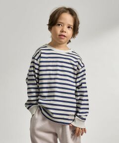 b・ROOM / ビールーム Tシャツ | 【防汚・速乾・型崩れしない】【ムテキT】変形切り替えアソートプリント総柄Ｔシャツ