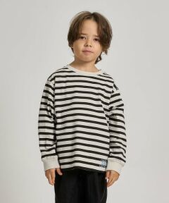 b・ROOM / ビールーム Tシャツ | 【防汚・速乾・型崩れしない】【ムテキT】変形切り替えアソートプリント総柄Ｔシャツ