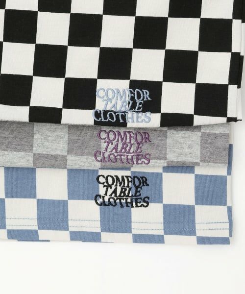 b・ROOM / ビールーム Tシャツ | 【防汚・速乾・型崩れしない】【ムテキT】変形切り替えアソートプリント総柄Ｔシャツ | 詳細11