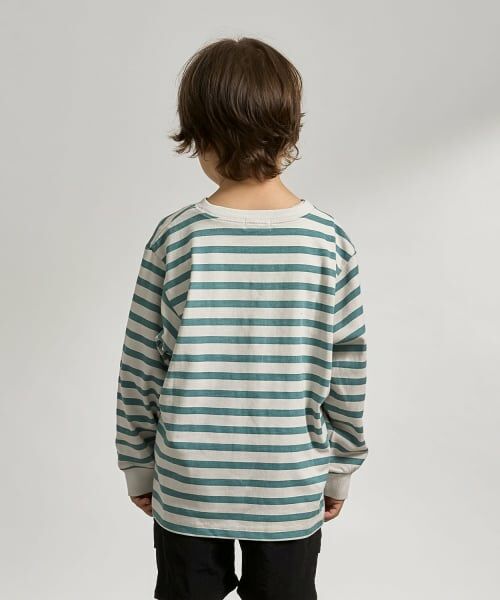 b・ROOM / ビールーム Tシャツ | 【防汚・速乾・型崩れしない】【ムテキT】変形切り替えアソートプリント総柄Ｔシャツ | 詳細20