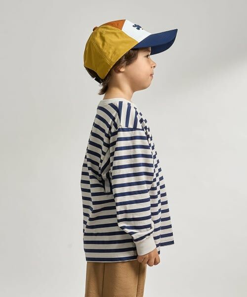 b・ROOM / ビールーム Tシャツ | 【防汚・速乾・型崩れしない】【ムテキT】変形切り替えアソートプリント総柄Ｔシャツ | 詳細21