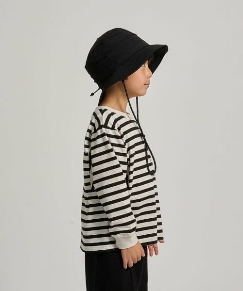 b・ROOM / ビールーム Tシャツ | 【防汚・速乾・型崩れしない】【ムテキT】変形切り替えアソートプリント総柄Ｔシャツ | 詳細25