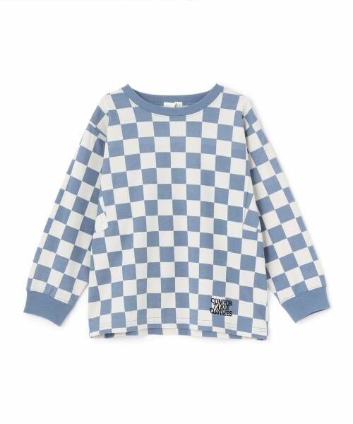 b・ROOM / ビールーム Tシャツ | 【防汚・速乾・型崩れしない】【ムテキT】変形切り替えアソートプリント総柄Ｔシャツ | 詳細4