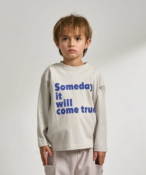 b・ROOM / ビールーム Tシャツ | 【防汚・速乾・型崩れしない】【ムテキT】選べる４パターン８色プリントTシャツ（アイボリー）