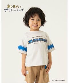 b・ROOM / ビールーム Tシャツ | 【あつまれ！プラレールズ】【どちらが前でもOK】シャリョーズ/アソートプリントTシャツ