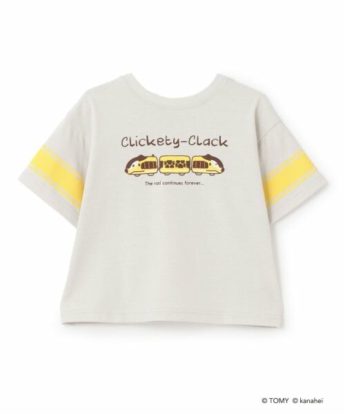 b・ROOM / ビールーム Tシャツ | 【あつまれ！プラレールズ】【どちらが前でもOK】シャリョーズ/アソートプリントTシャツ | 詳細2