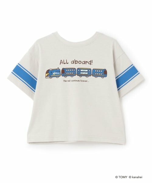 b・ROOM / ビールーム Tシャツ | 【あつまれ！プラレールズ】【どちらが前でもOK】シャリョーズ/アソートプリントTシャツ | 詳細3