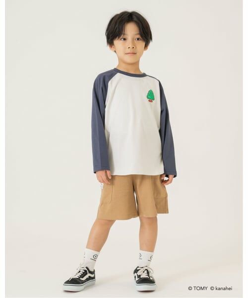 b・ROOM / ビールーム Tシャツ | 【あつまれ！プラレールズ】レールズ・ジョーケーズ/ワンポイントラグランTシャツ | 詳細12