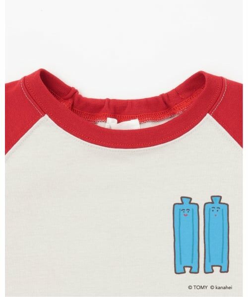 b・ROOM / ビールーム Tシャツ | 【あつまれ！プラレールズ】レールズ・ジョーケーズ/ワンポイントラグランTシャツ | 詳細5