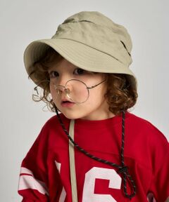 b・ROOM / ビールーム ハット | 【スクール対応】【撥水・防汚・耐久・UV】小さく収納できるハット（反射シート付き)