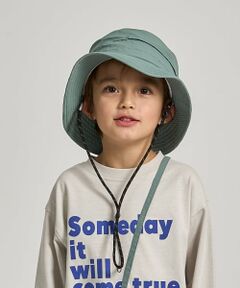 b・ROOM / ビールーム ハット | 【スクール対応】【撥水・防汚・耐久・UV】小さく収納できるハット（反射シート付き)