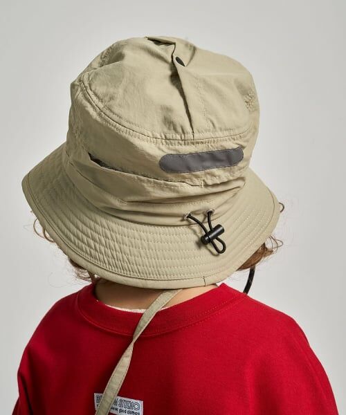 b・ROOM / ビールーム ハット | 【スクール対応】【撥水・防汚・耐久・UV】小さく収納できるハット（反射シート付き) | 詳細16