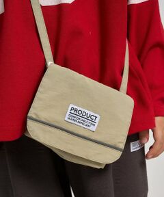 b・ROOM / ビールーム ショルダーバッグ | 【スクール対応】【撥水・防汚・耐久・UV】移動ポケット(反射シート付き)