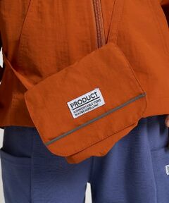 b・ROOM / ビールーム ショルダーバッグ | 【スクール対応】【撥水・防汚・耐久・UV】移動ポケット(反射シート付き)