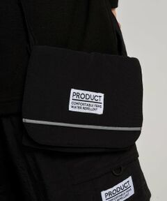 b・ROOM / ビールーム ショルダーバッグ | 【スクール対応】【撥水・防汚・耐久・UV】移動ポケット(反射シート付き)