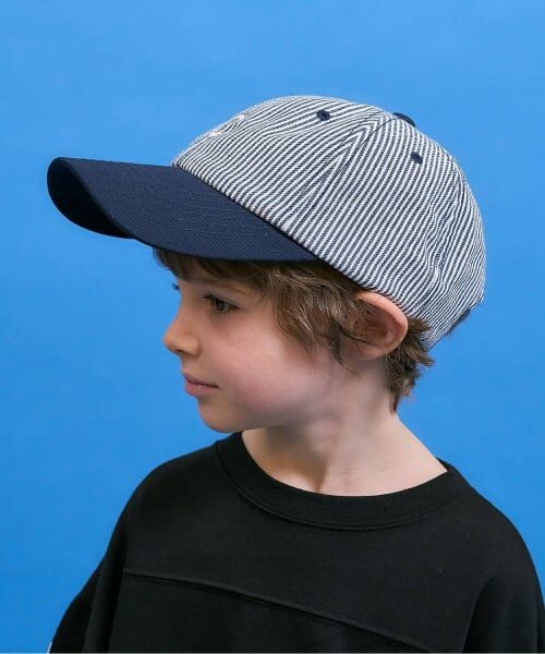 b・ROOM / ビールーム キャップ | ヒッコリーバイカラーキャップ | 詳細11