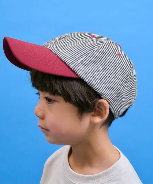 b・ROOM / ビールーム キャップ | ヒッコリーバイカラーキャップ | 詳細13