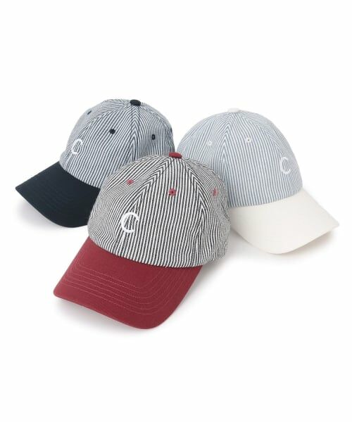 b・ROOM / ビールーム キャップ | ヒッコリーバイカラーキャップ【子供服】【キッズ】【男の子】【女の子】 | 詳細17