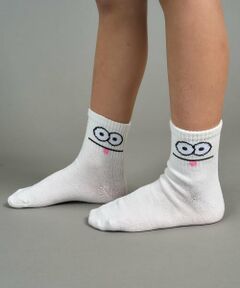 b・ROOM / ビールーム ソックス | ファニーフェイスクルーソックス