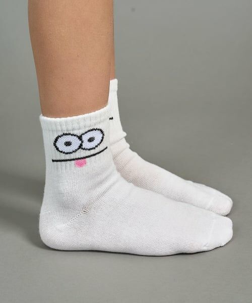 b・ROOM / ビールーム ソックス | ファニーフェイスクルーソックス | 詳細10