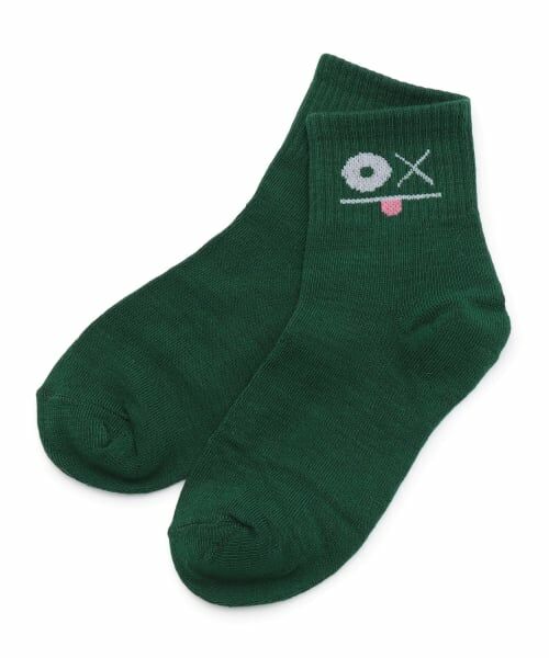 b・ROOM / ビールーム ソックス | ファニーフェイスクルーソックス | 詳細4