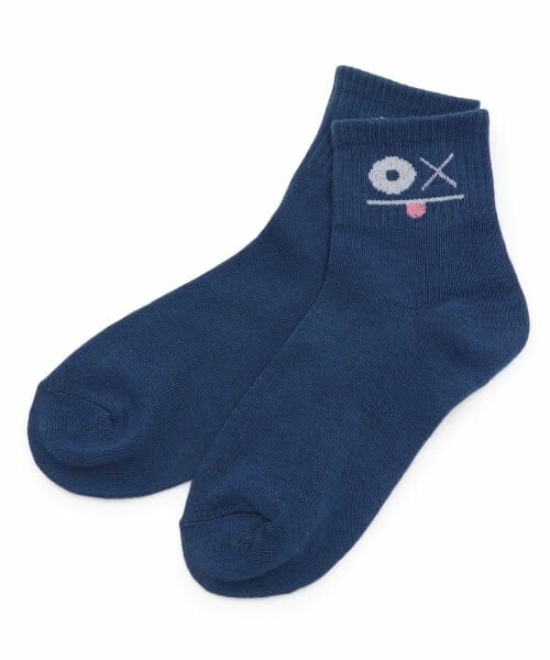 b・ROOM / ビールーム ソックス | ファニーフェイスクルーソックス | 詳細5