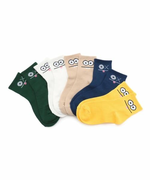 b・ROOM / ビールーム ソックス | ファニーフェイスクルーソックス | 詳細8