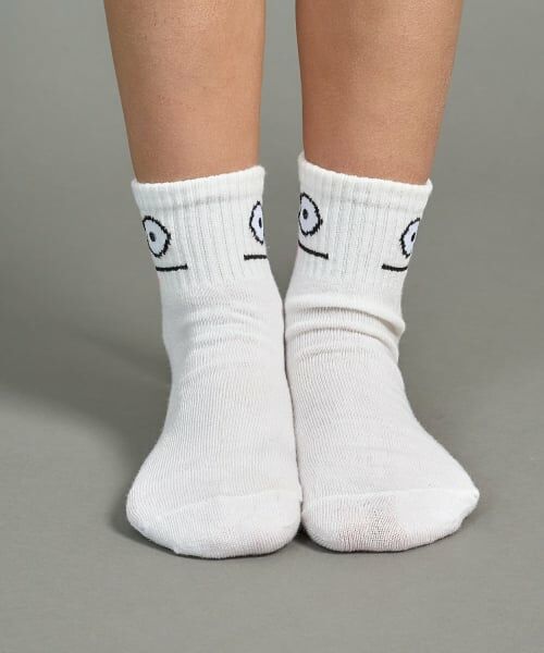 b・ROOM / ビールーム ソックス | ファニーフェイスクルーソックス | 詳細9