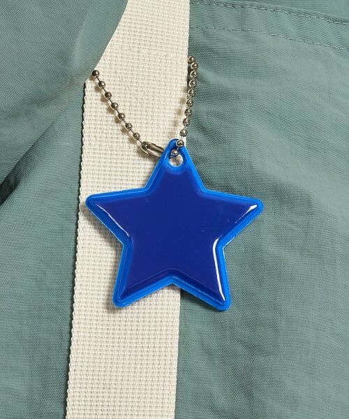 b・ROOM / ビールーム キーホルダー・ストラップ | 【通園通学】【安心】スター反射チャーム（ブルー）