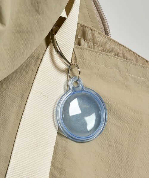 b・ROOM / ビールーム キーホルダー・ストラップ | 【通園通学】【安心】スマートタグケースチャーム（サックス）