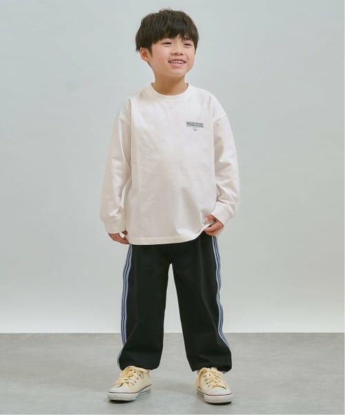 b・ROOM / ビールーム その他パンツ | 【スクール対応】イージーケアラインパンツ（黒）