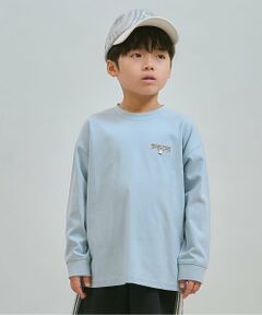 b・ROOM / ビールーム Tシャツ | 【スクール対応】名札付けループ付き長袖Tシャツ