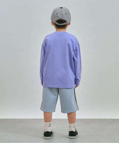 b・ROOM / ビールーム Tシャツ | 【綿100％】【スクール対応】名札付けループ付き長袖Tシャツ | 詳細17