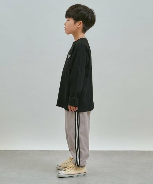 b・ROOM / ビールーム Tシャツ | 【綿100％】【スクール対応】名札付けループ付き長袖Tシャツ | 詳細19