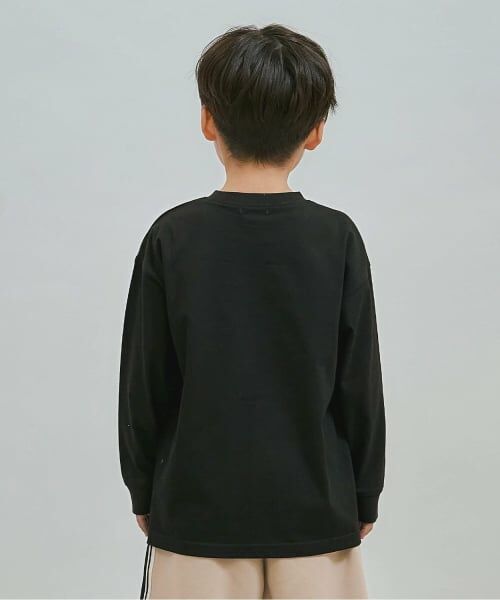 b・ROOM / ビールーム Tシャツ | 【綿100％】【スクール対応】名札付けループ付き長袖Tシャツ | 詳細20
