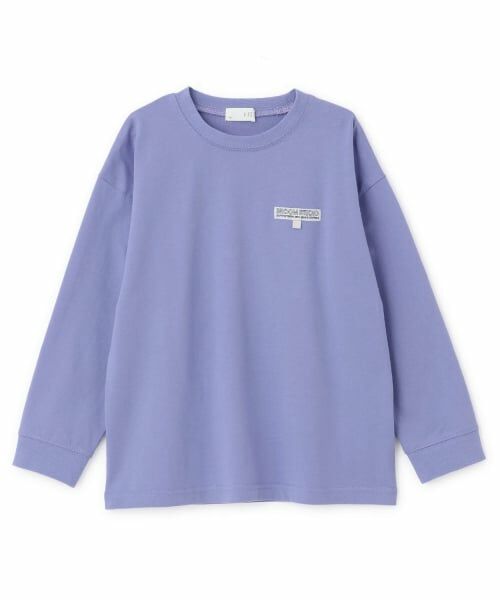 b・ROOM / ビールーム Tシャツ | 【綿100％】【スクール対応】名札付けループ付き長袖Tシャツ | 詳細4