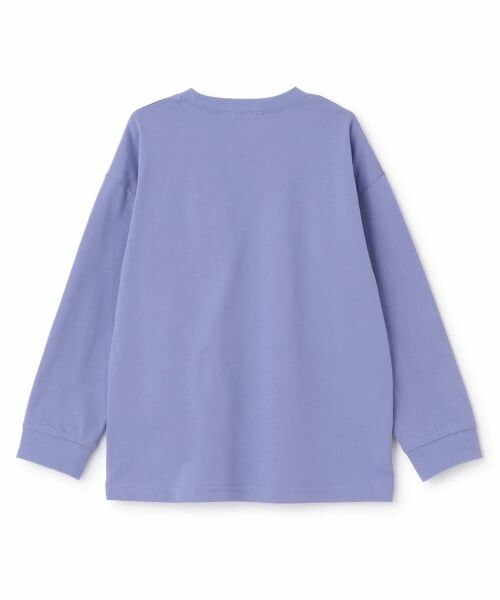 b・ROOM / ビールーム Tシャツ | 【綿100％】【スクール対応】名札付けループ付き長袖Tシャツ | 詳細5