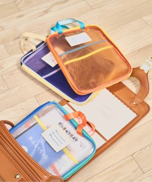 b・ROOM / ビールーム ステーショナリー | 【スクール対応】A4サイズが入るメッシュマルチケース | 詳細10