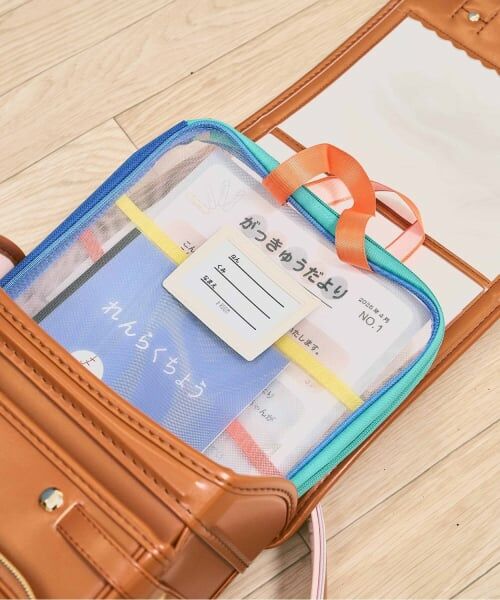 b・ROOM / ビールーム ステーショナリー | 【スクール対応】A4サイズが入るメッシュマルチケース | 詳細12