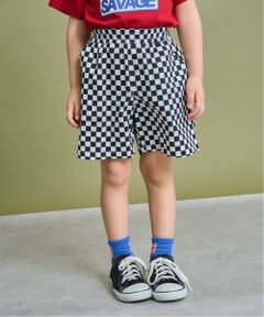 【ストレッチで動きやすい】アソート総柄４分丈パンツ