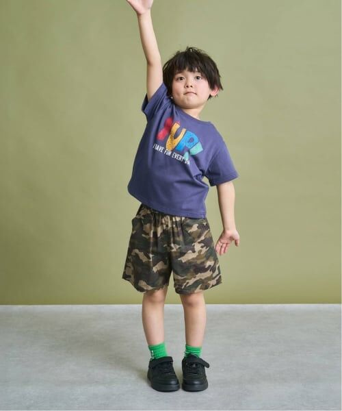 b・ROOM / ビールーム ショート・ハーフ・半端丈パンツ | 【ストレッチで動きやすい】アソート総柄４分丈パンツ | 詳細20