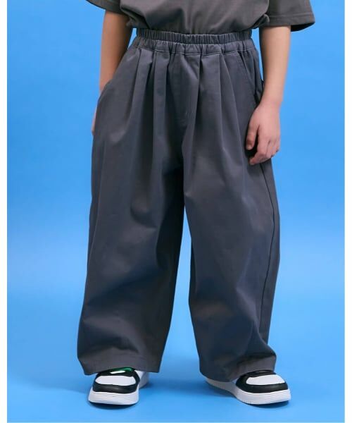 b・ROOM / ビールーム その他パンツ | ボリュームバルーンパンツ【MNCM】(チャコール)