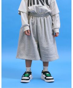 b・ROOM / ビールーム その他パンツ | 8分丈ワイドスウェットパンツ【MNCM】