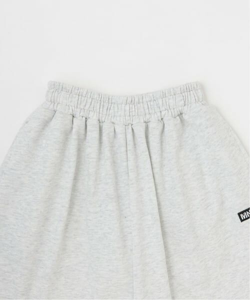 b・ROOM / ビールーム その他パンツ | 8分丈ワイドスウェットパンツ【MNCM】 | 詳細6