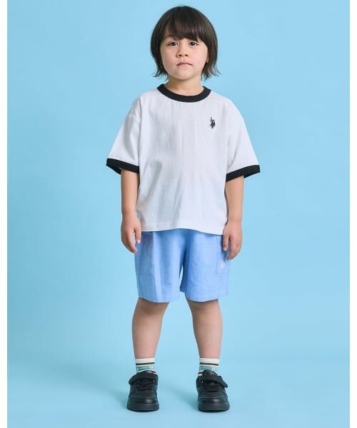 b・ROOM / ビールーム ショート・ハーフ・半端丈パンツ | 【U.S. POLO ASSN.】【セットアップ可】４分丈パンツ | 詳細30