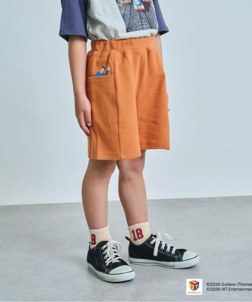 b・ROOM / ビールーム ショート・ハーフ・半端丈パンツ | 【きかんしゃトーマス】トーマスワンポイントハーフパンツ | 詳細15