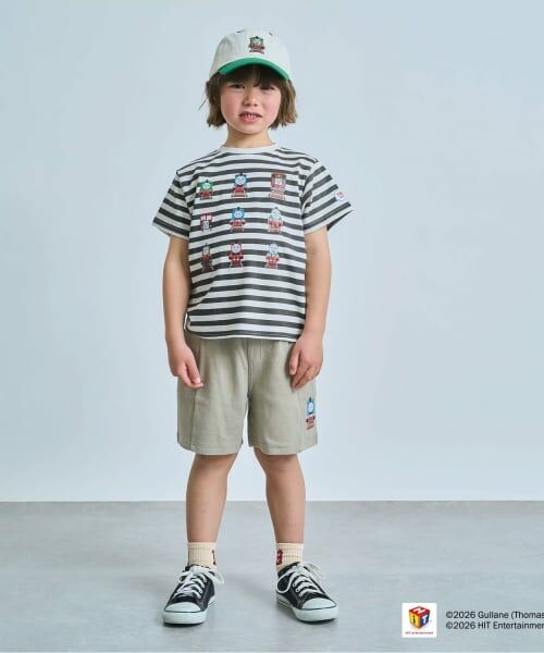 b・ROOM / ビールーム ショート・ハーフ・半端丈パンツ | 【きかんしゃトーマス】トーマスワンポイントハーフパンツ | 詳細22